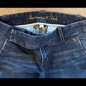 Abercrombie & Fitch Low Rise Jeans. Size 2s In Between Boot Cut and Flared.